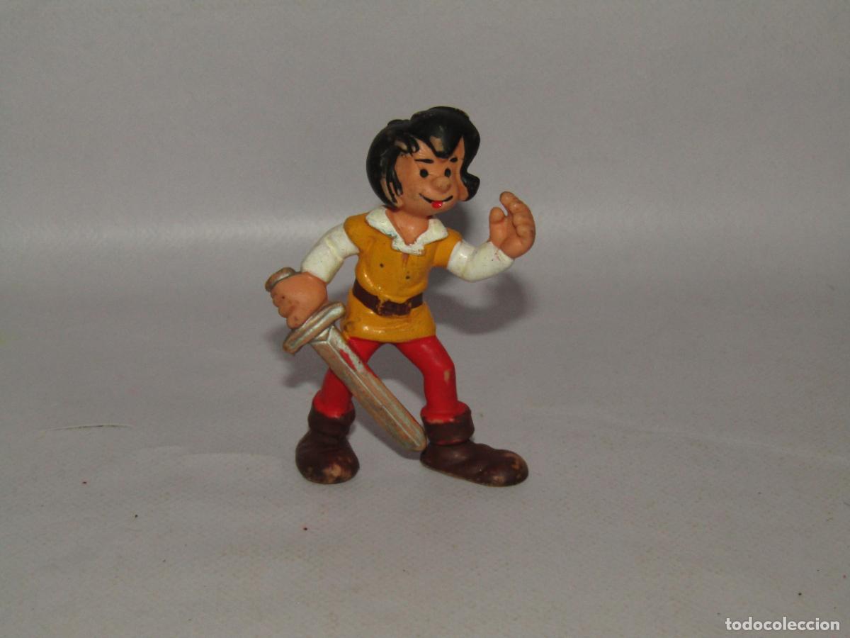 Figuras de goma y PVC: Antigua Figura de Goma Maciza PITUFOS de PEYO por SCHLEICH G de 1978 SCHTROUMPFS