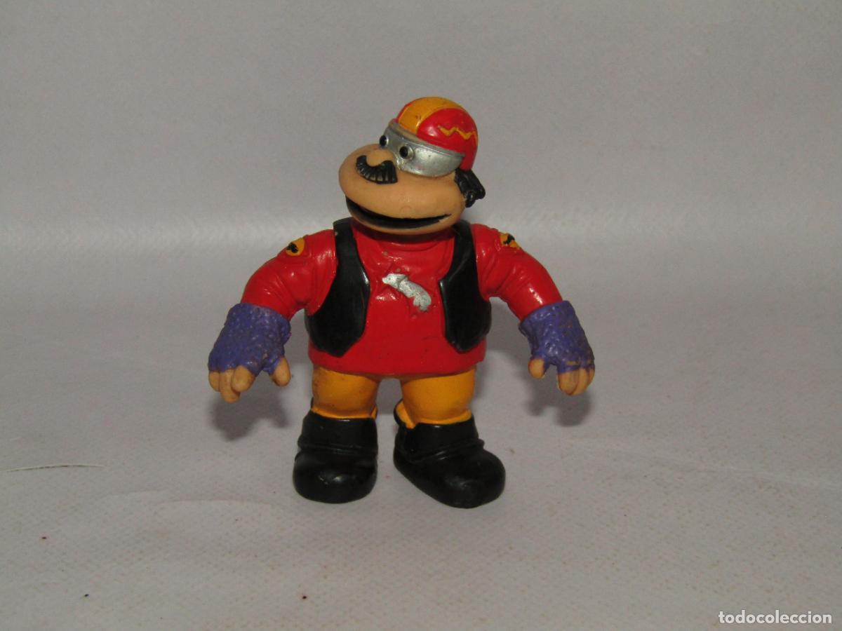 Figuras de goma y PVC: Antigua Figura de Goma Maciza GROU de LOS MUNDOS DE YUPI de COMICS SPAIN de 1988
