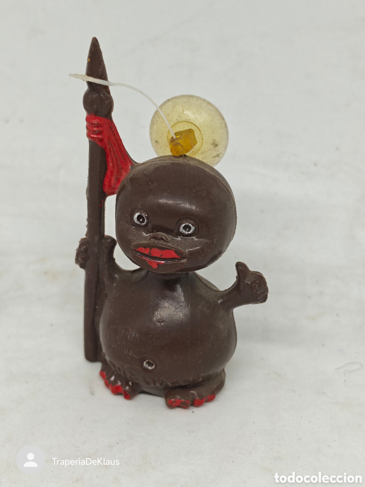 Figuras de goma y PVC: Mu&ntilde;eco &rdquo;Conguito&rdquo; / Tribu de Goma con Ventosa - CAR121