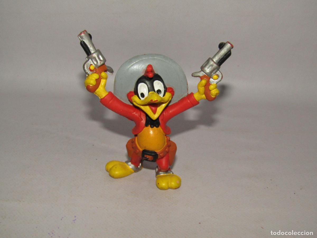 Figuras de goma y PVC: Antiguo Figura de Goma Maciza PANCHO PISTOLAS de los 3 Caballeros, Disney de COMICS SPAIN