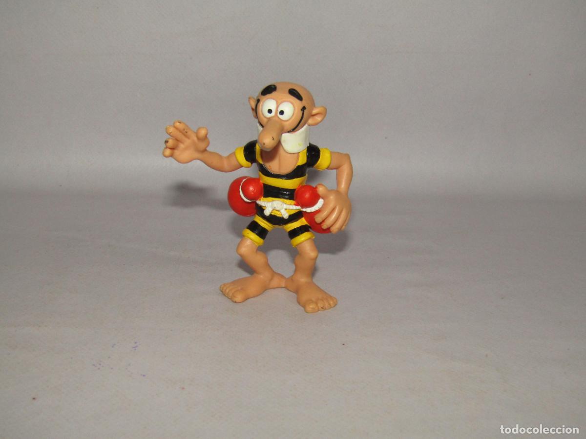 Figuras de goma y PVC: Antiguo Figura de Goma Maciza MORTADELO de CATALONIA Press. de 1986