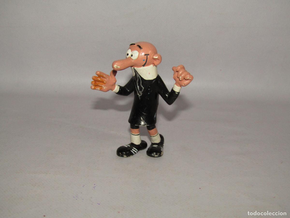Figuras de goma y PVC: Figura de Goma Maciza MORTADELO ARBITRO