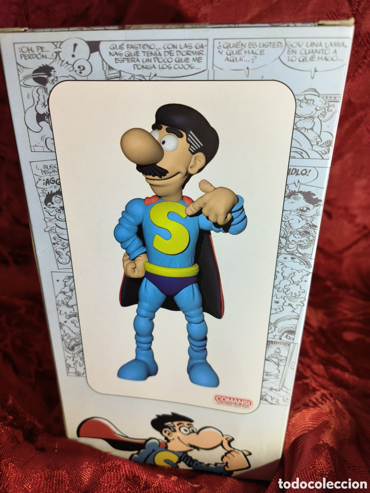 Figuras de goma y PVC: Superl&oacute;pez figura de vinilo - Foto 3