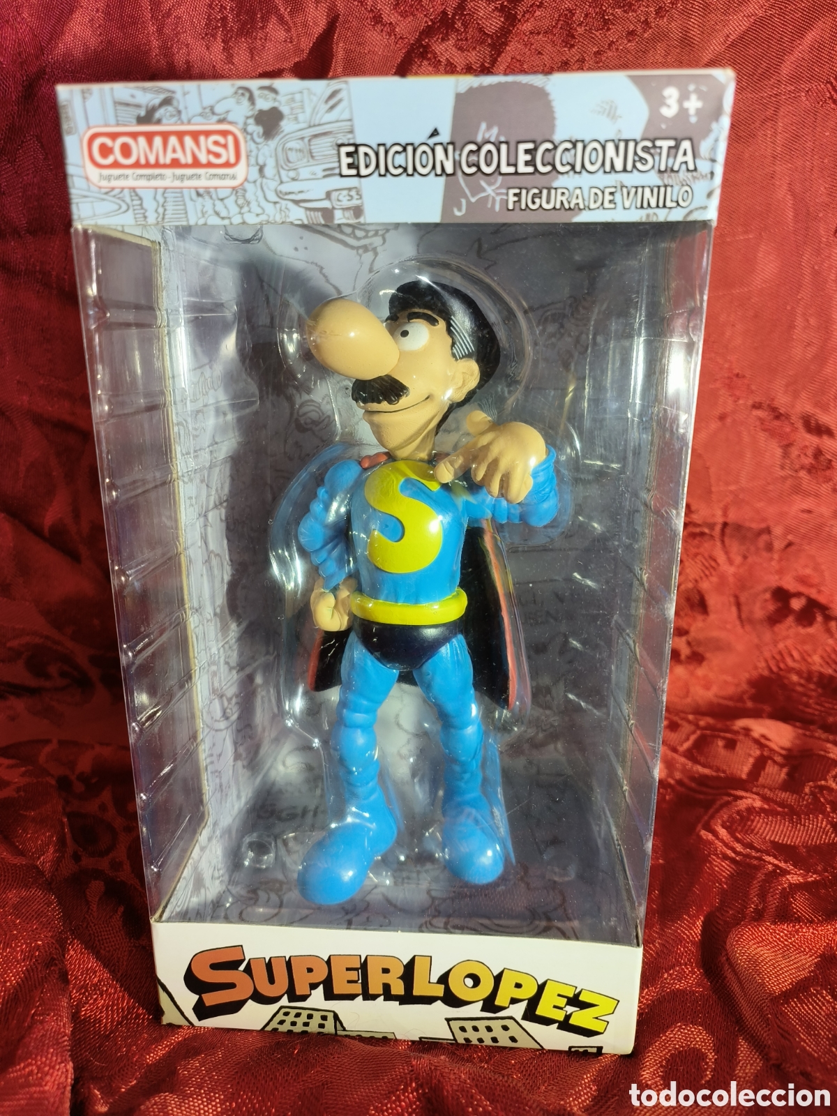 Figuras de goma y PVC: Superl&oacute;pez figura de vinilo
