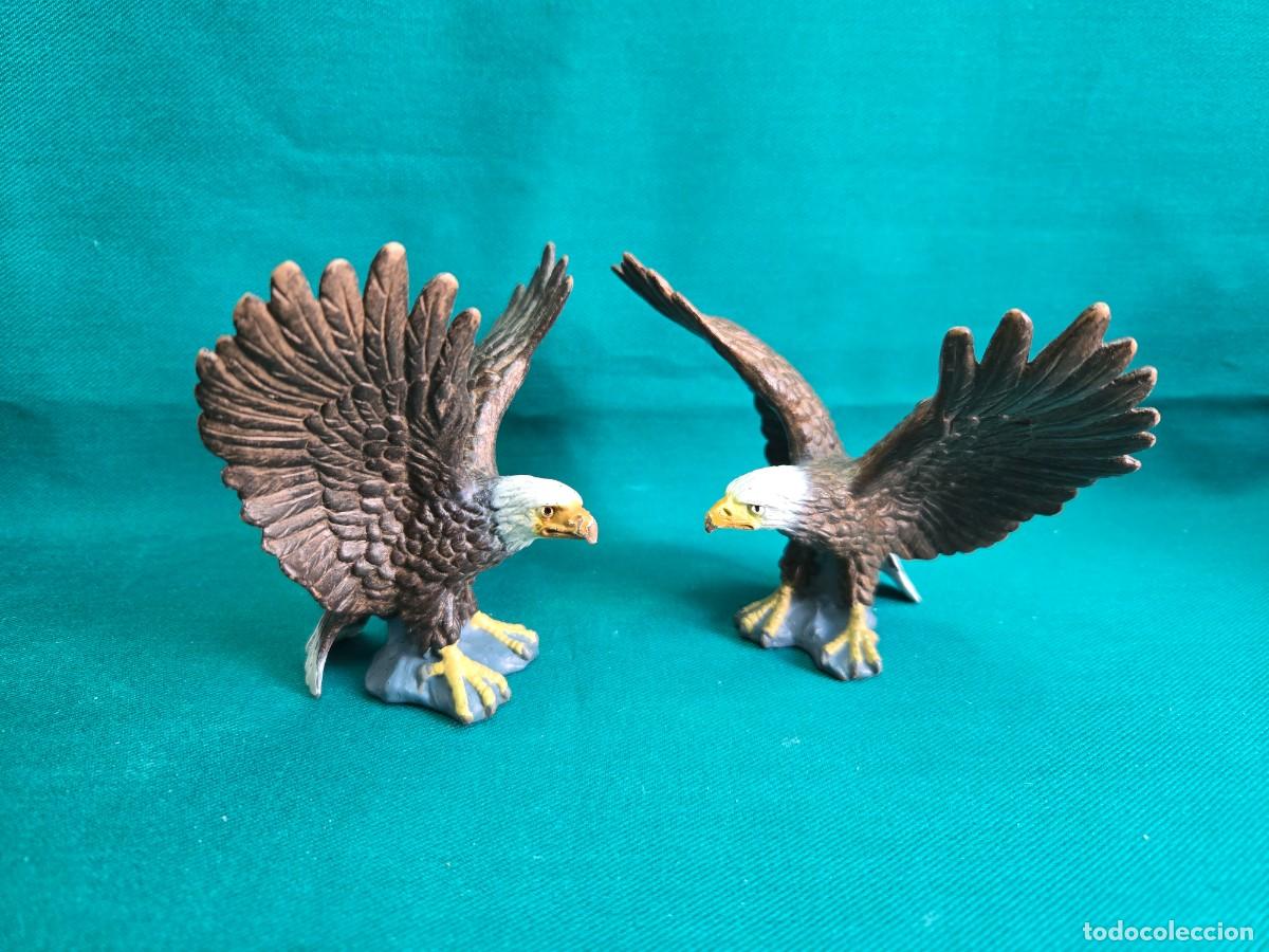 Figuras de goma y PVC: FIGURA PVC , SCHLEICH, , PAREJA DE AGUILAS