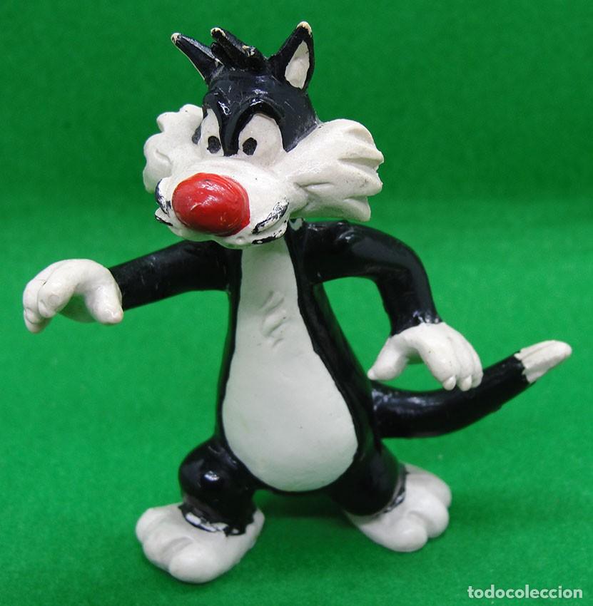 Figuras de goma y PVC: GATO SILVESTRE - FIGURA PVC WARNER BROS, 1983 - BULLY, GERMANY - VINTAGE -