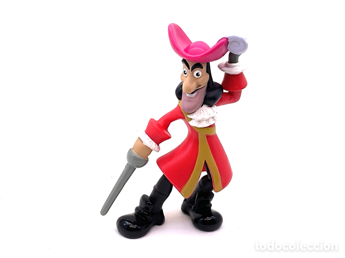 Figuras de goma y PVC: FIGURA DEL CAPITAN GARFIO. PERSONAJE DISNEY. MATTEL. 2011