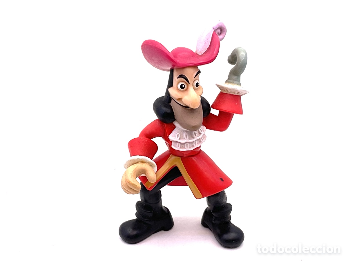 Figuras de goma y PVC: FIGURA DEL CAPITAN GARFIO. PERSONAJE DISNEY.