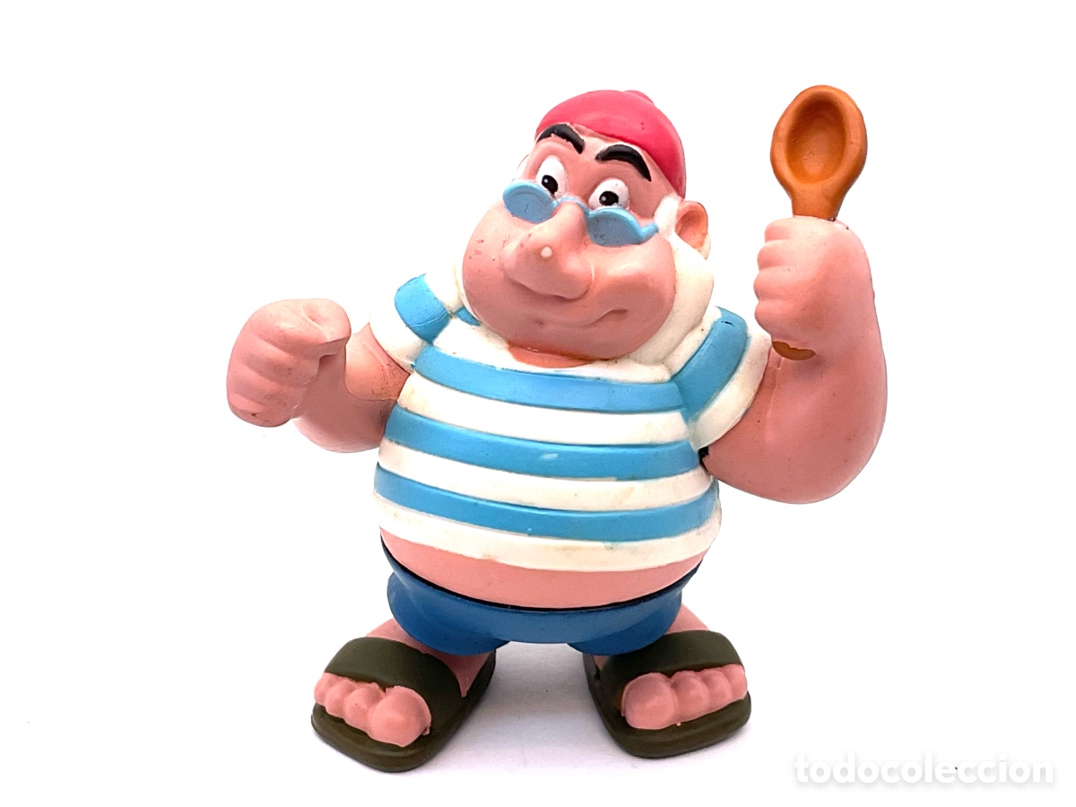 Figuras de goma y PVC: FIGURA DEL SE&Ntilde;OR SMEE DE LA PELICULA PETER PAN . PERSONAJE DISNEY.