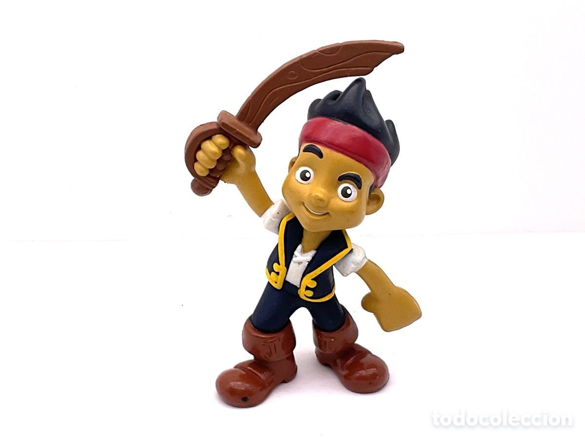 Figuras de goma y PVC: FIGURA DE JAKE. PERSONAJE DE LA PELICULA JAKE Y LOS PIRATAS DE NUNCA JAM&Aacute;S. MATTEL. DISNEY.
