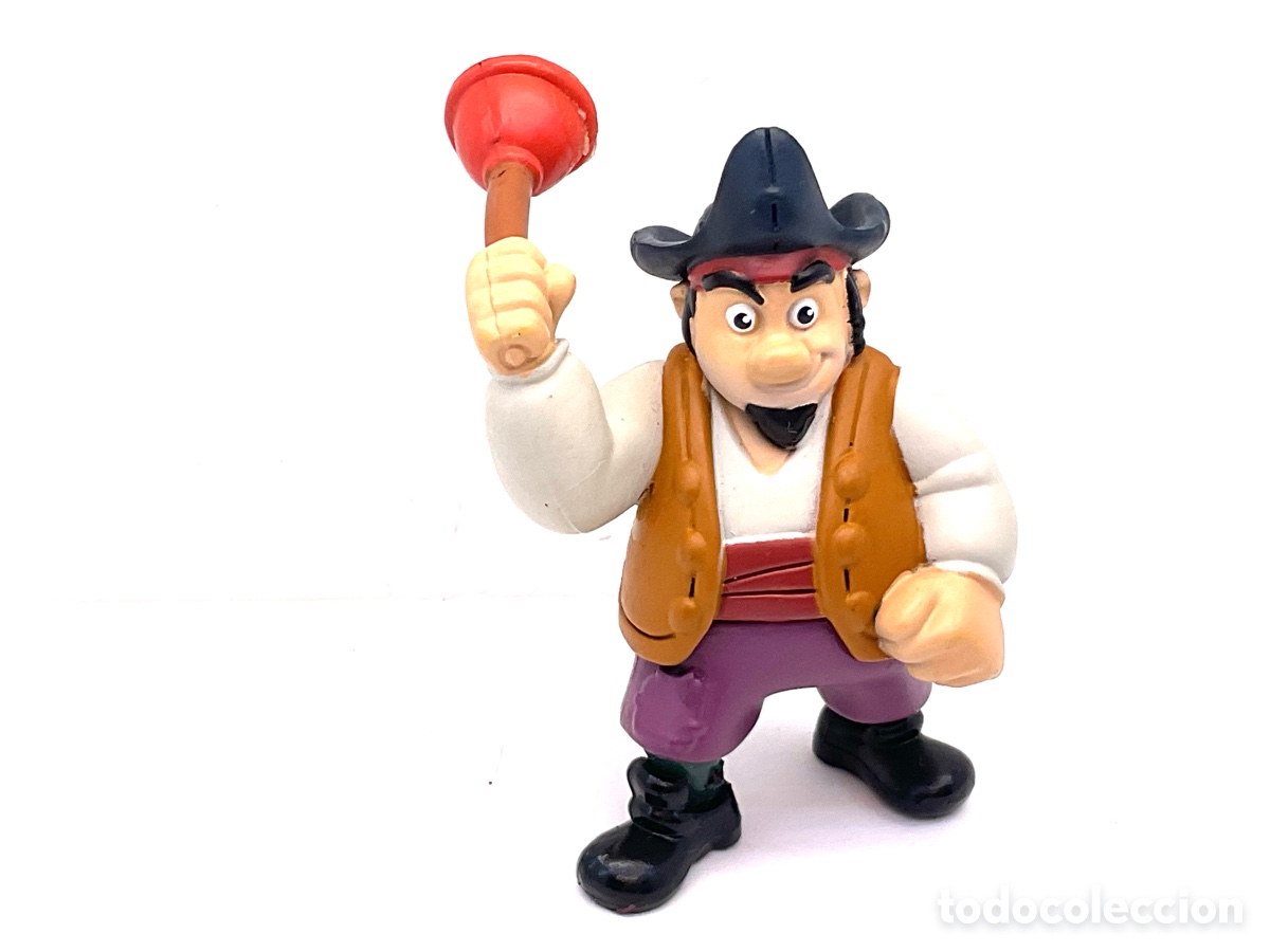 Figuras de goma y PVC: FIGURA DE SHARKY. PERSONAJE DE LA PELICULA JAKE Y LOS PIRATAS DE NUNCA JAM&Aacute;S. MATTEL. DISNEY.