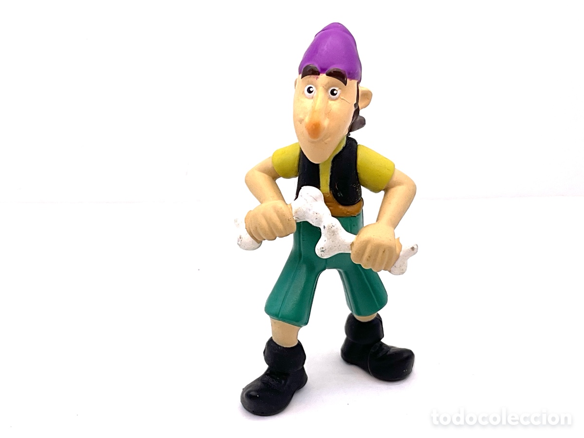 Figuras de goma y PVC: FIGURA DE BONES . PERSONAJE DE LA PELICULA JAKE Y LOS PIRATAS DE NUNCA JAM&Aacute;S. MATTEL. DISNEY.