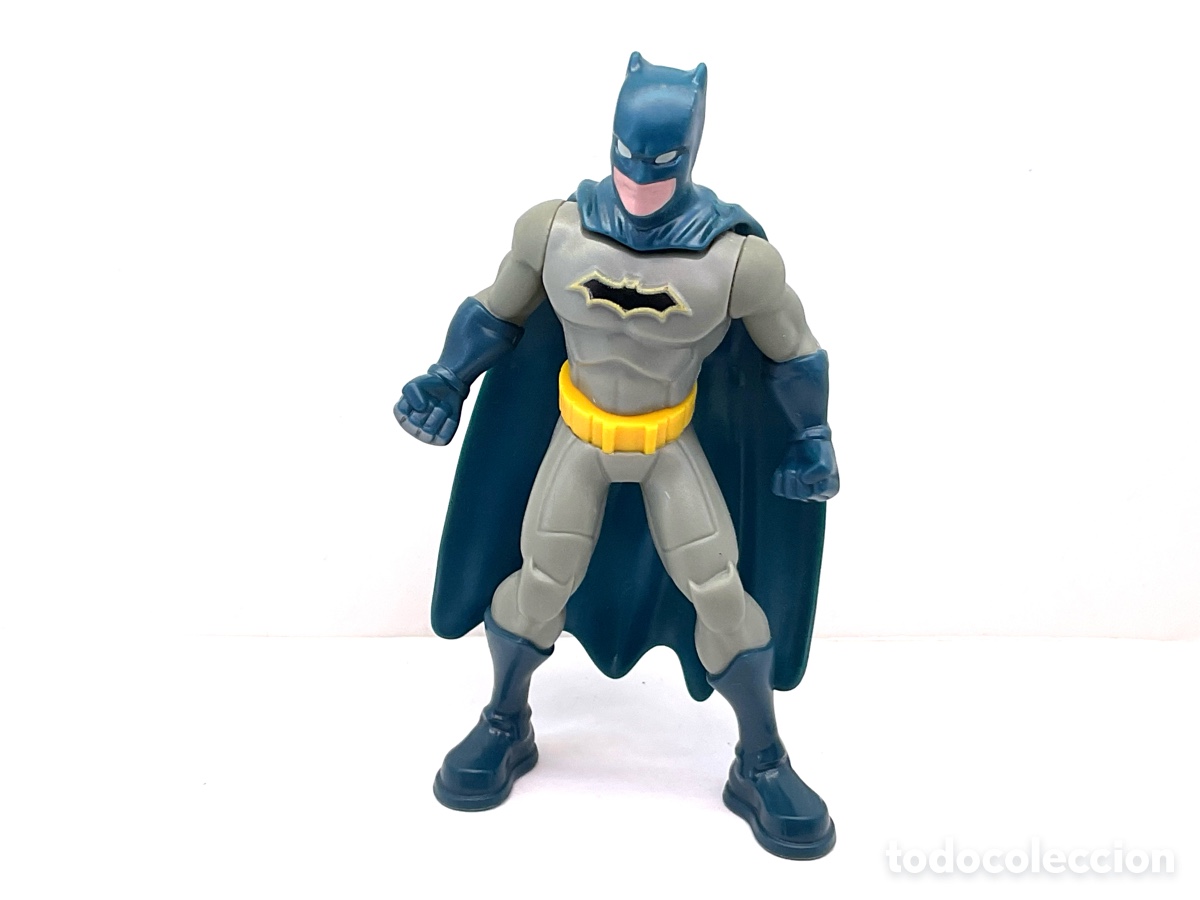 Figuras de goma y PVC: FIGURA DE BATMAN. COLECCION LIGA DE LA JUSTICIA ( DC COMICS) KINDER GRAN SORPRESA.