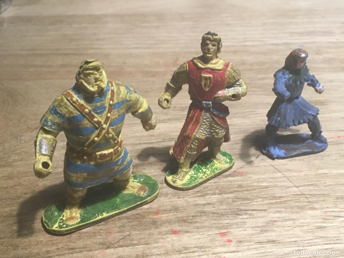 Figuras de goma y PVC: capitan trueno goliath crispin estereoplast lote figuras de goma originales antiguas