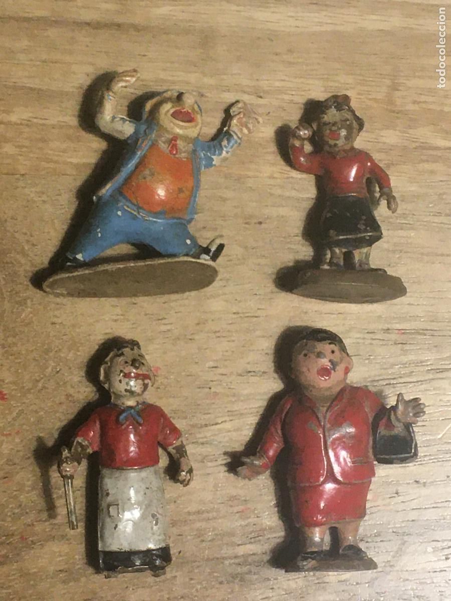 Figuras de goma y PVC: la familia ulises teixido lote figuras de goma originales antiguas