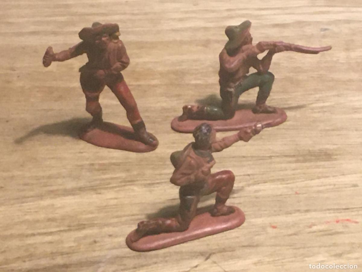Figuras de goma y PVC: vaqueros reamsa lote figuras de goma originales antiguas