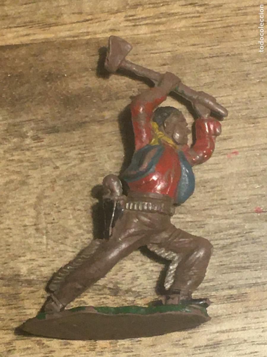 Figuras de goma y PVC: vquero reamsa jecsan pech figura de goma original antigua