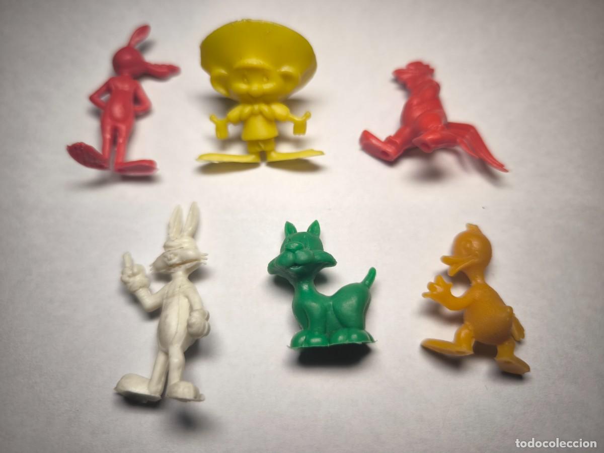 Figuras de goma y PVC: lote dunkin - warner