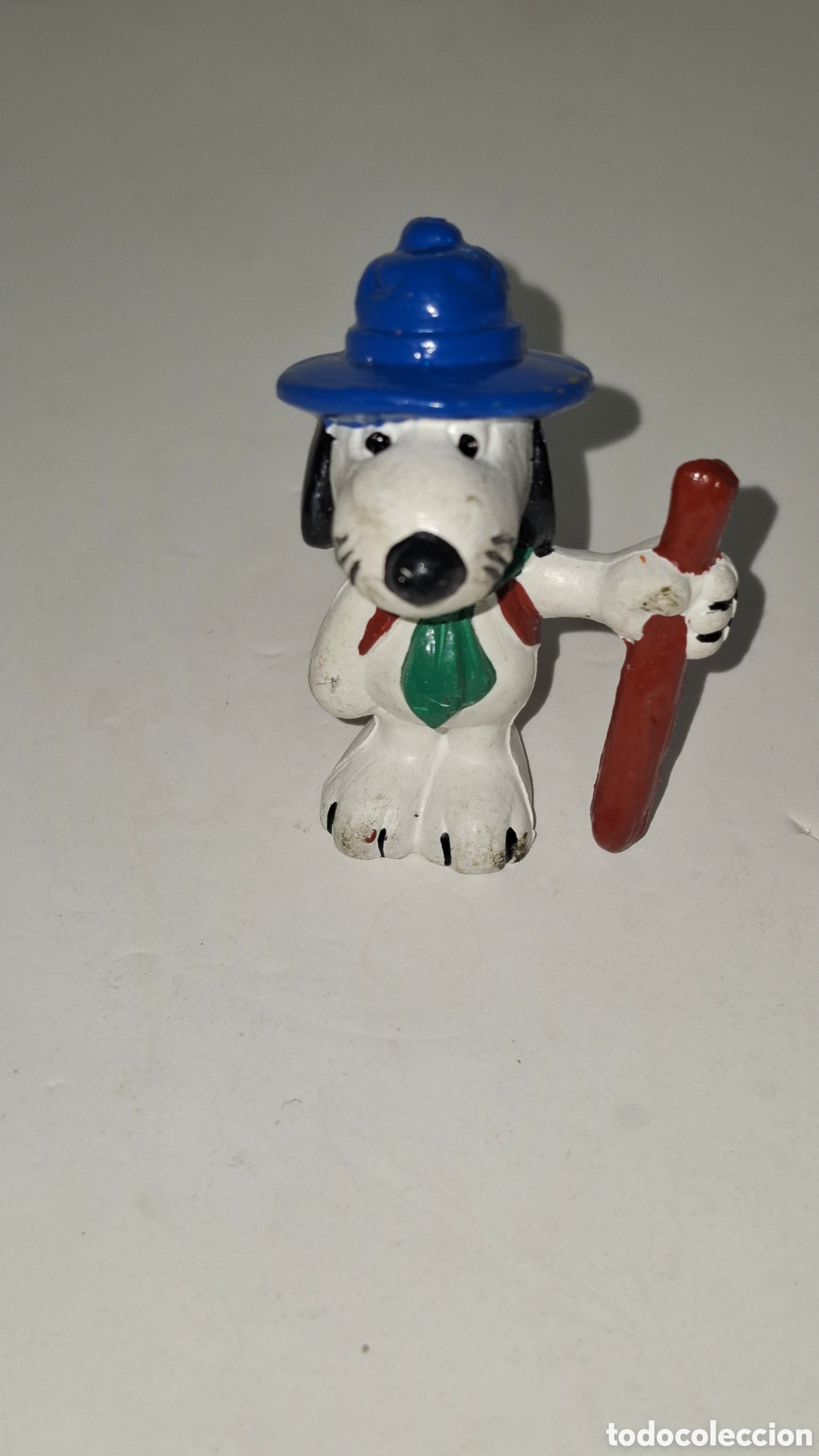 Figuras de goma y PVC: FIGURA DE PVC SNOOPY EXCURSIONISTA A&Ntilde;OS 80