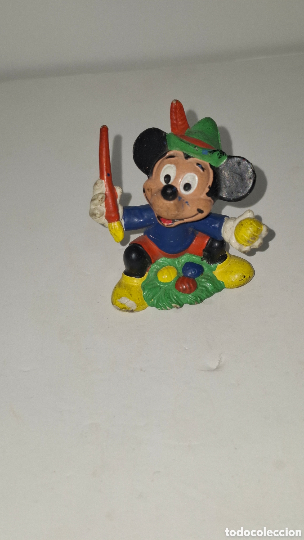 Figuras de goma y PVC: WALT DISNEY FIGURA DE PVC MADE IN GERMANY BULLY A&Ntilde;OS 80 MICKEY MOUSE SASTRE