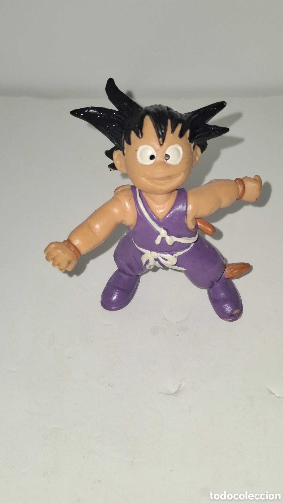 Figuras de goma y PVC: FIGURA DE PVC MADE IN SPAIN A&Ntilde;OS 90 GOKU YOLANDA BOLA DE DRAGON
