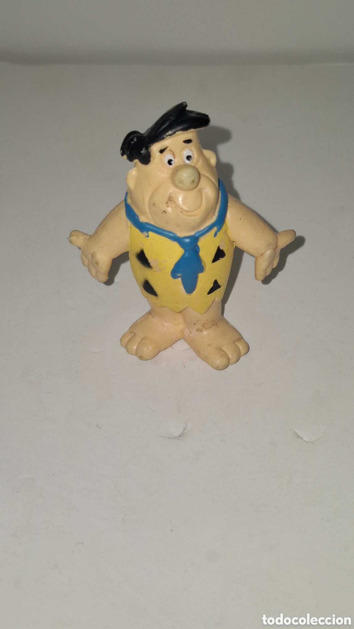 Figuras de goma y PVC: PEDRO PICAPIEDRA FIGURA DE PVC MADE IN SPAIN A&Ntilde;OS 90 SHELL