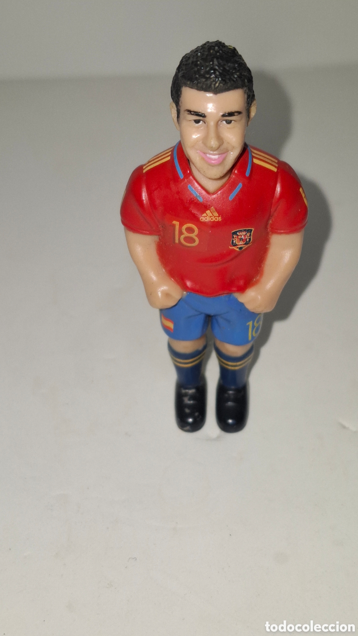 Figuras de goma y PVC: ALBIOL FIGURA DE PVC SELECCI&Oacute;N ESPA&Ntilde;OLA DE FUTBOL MUNDIAL SUD&Aacute;FRICA 2010