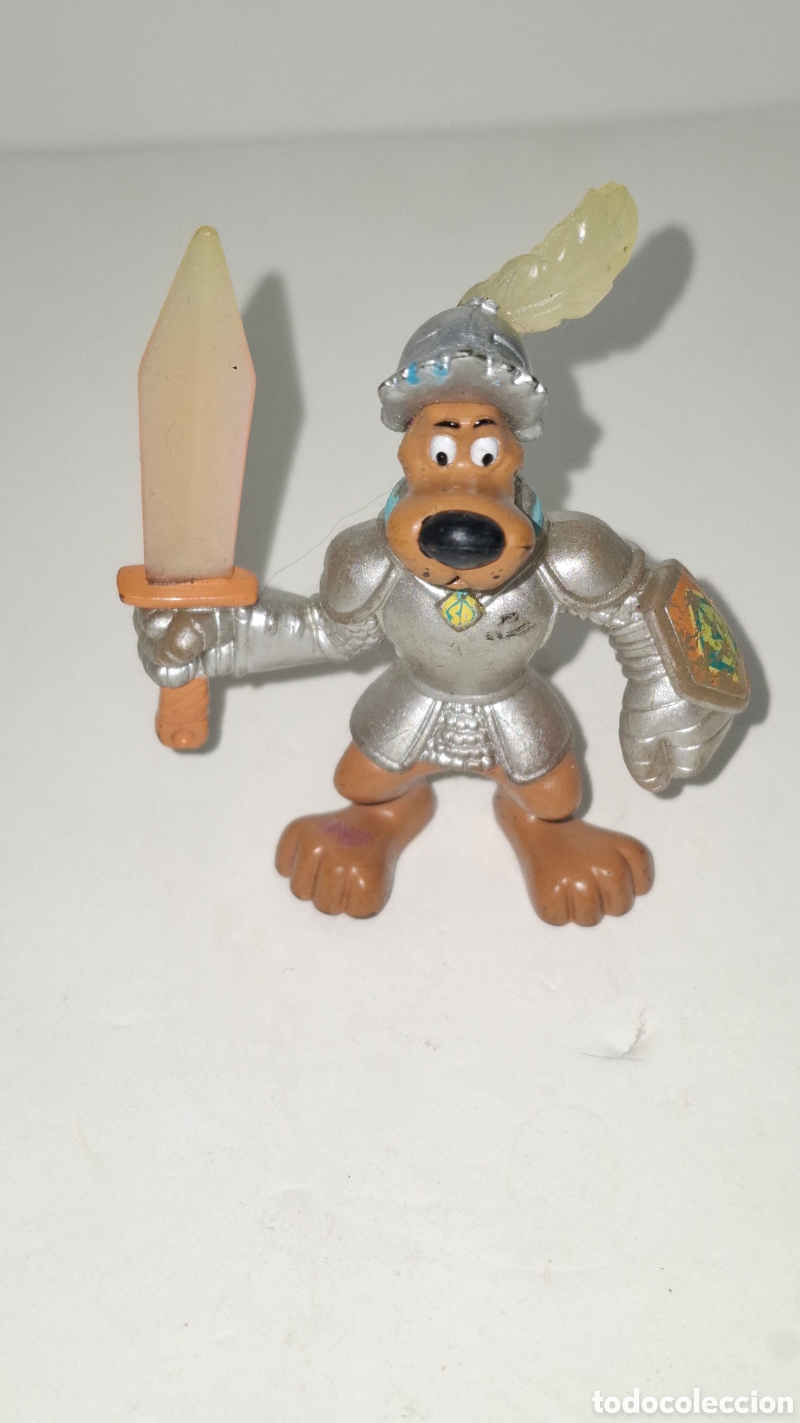 Figuras de goma y PVC: SCOOBY DOO CABALLERO MEDIEVAL FIGURA DE PVC