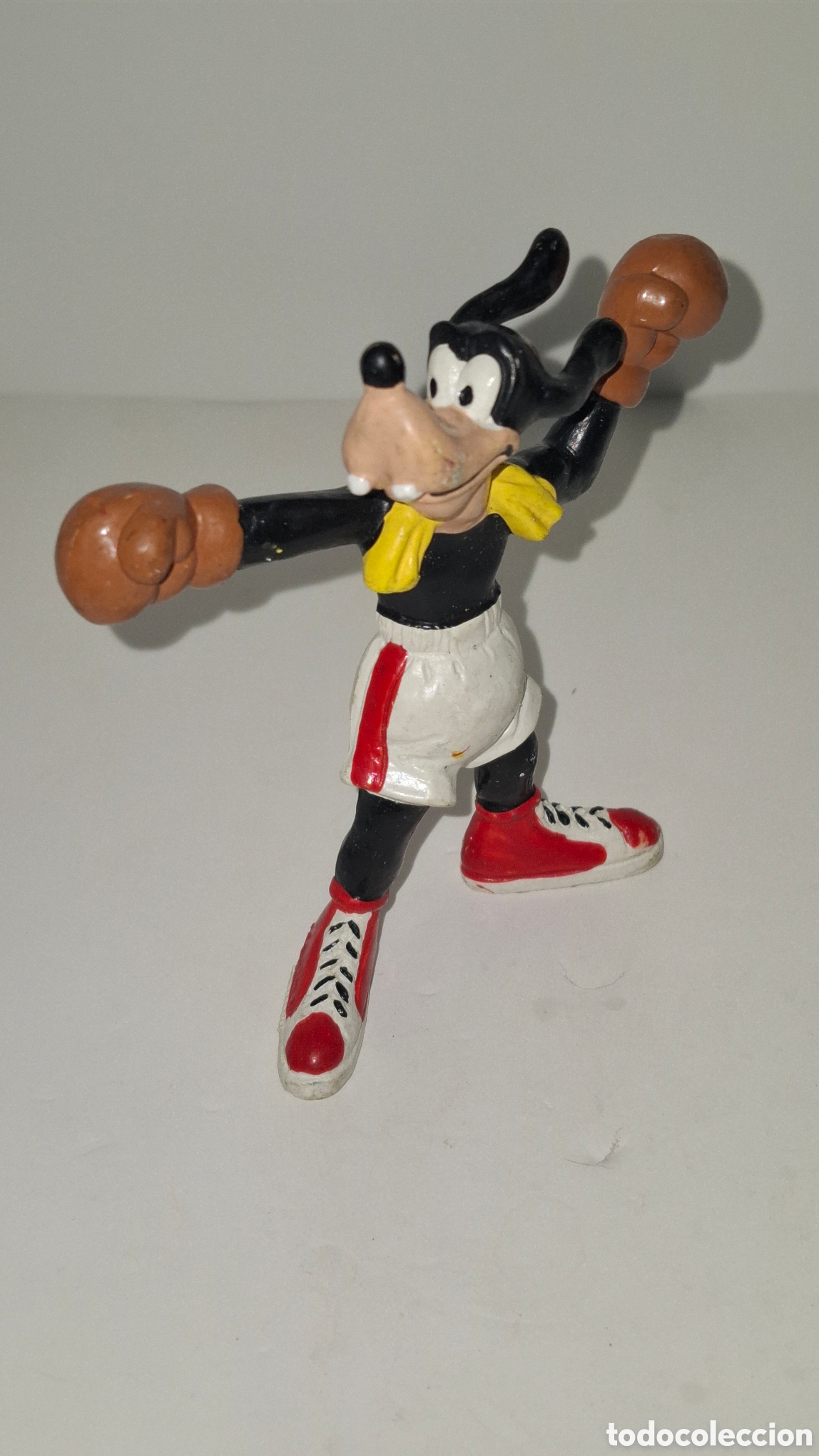 Figuras de goma y PVC: WALT DISNEY FIGURA DE PVC MADE IN GERMANY BULLY A&Ntilde;OS 80 GOOFY BOXEADOR