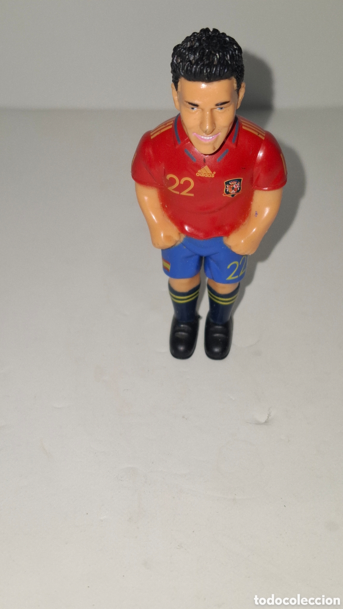 Figuras de goma y PVC: JESUS NAVAS FIGURA DE PVC SELECCI&Oacute;N ESPA&Ntilde;OLA DE FUTBOL MUNDIAL SUD&Aacute;FRICA 2010