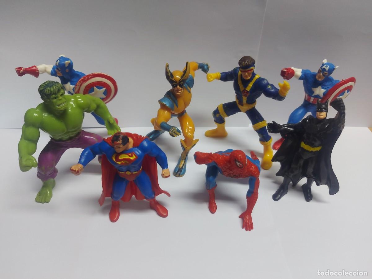 Figuras de goma y PVC: LOTE FIGURAS YOLANDA MARVEL - Foto 1