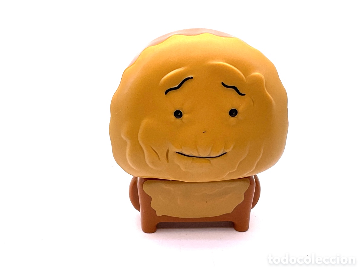 Figuras de goma y PVC: Figura en Pl&aacute;stico Pan de Canela de la Serie Hora de Aventuras . McDonald&acute;s 2016