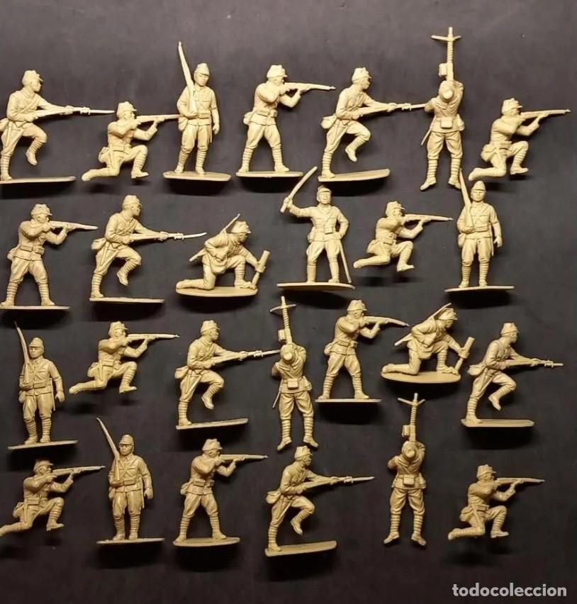 Figuras de goma y PVC: Reservado !!AIRFIX 1/32 26 SOLDADOS JAPONESES INFANTER&Iacute;A JAPONESA JAPANESE INFANTRY 70'S RAITOYS