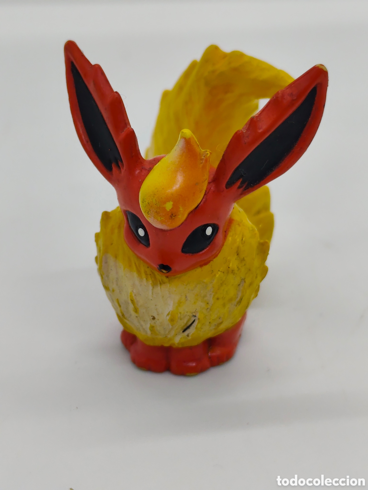 Figuras de goma y PVC: Flareon Tomy de finales de los a&ntilde;os 90.