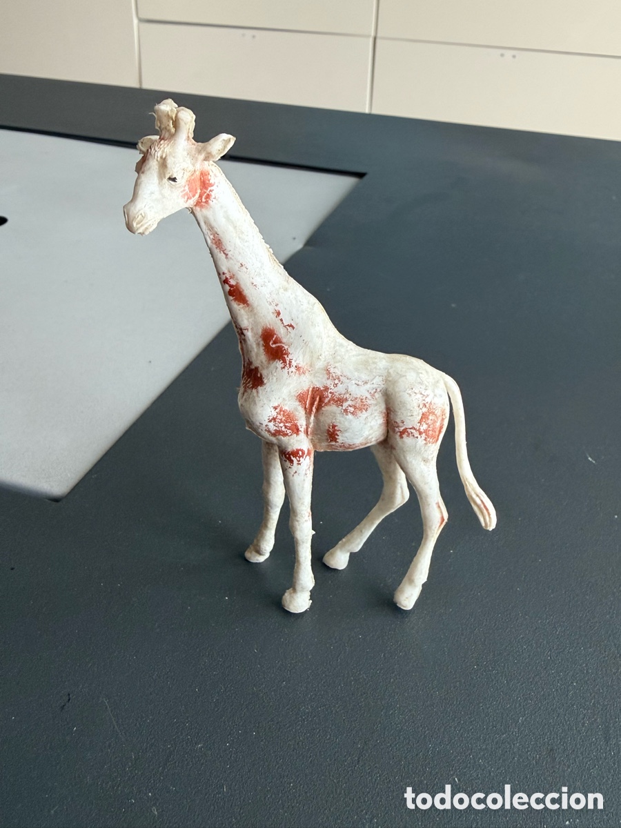 Figuras de goma y PVC: Figura. PVC. JIRAFA. COMANSI. Serie ZOO. 13 cm