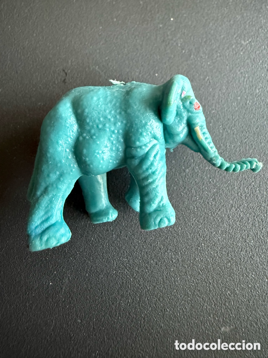 Figuras de goma y PVC: DUNKIN. ELEFANTE AZUL - Foto 3