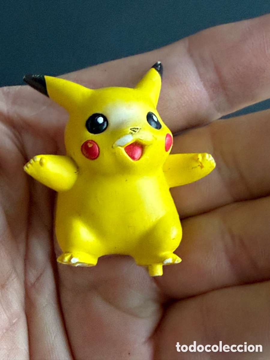 Figuras de goma y PVC: FIGURA. PICACHU. TOMY - Foto 3