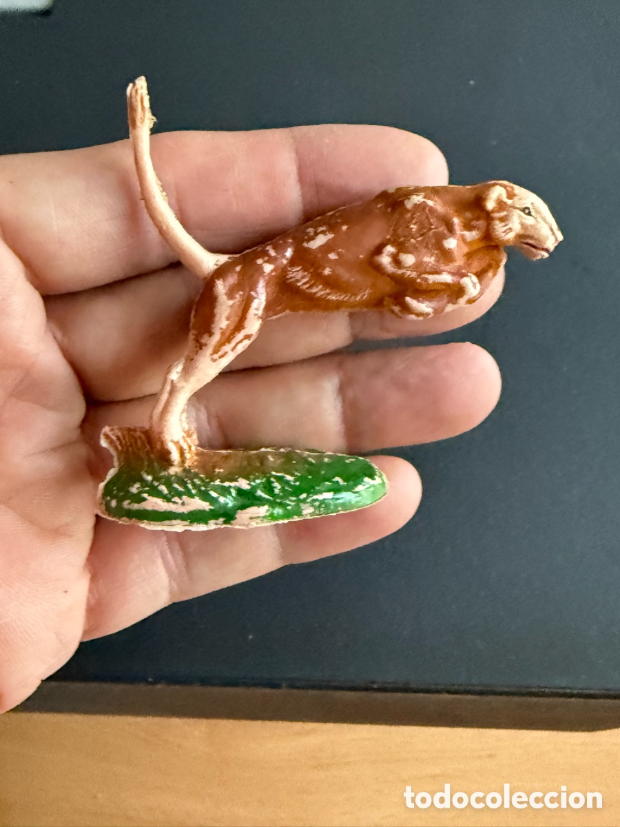Figuras de goma y PVC: PUMA. COMANSI. PRIMERA &Eacute;POCA - Foto 3