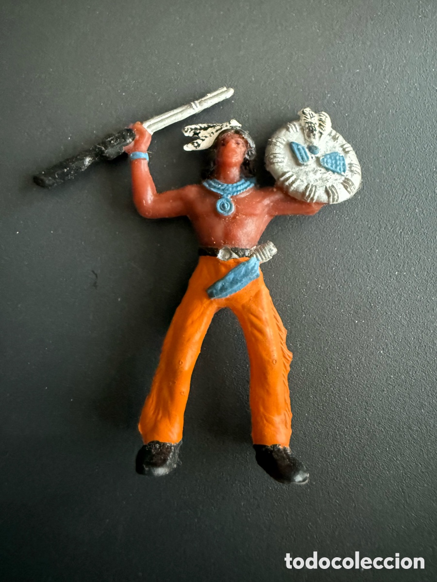 Figuras de goma y PVC: COMANSI. Figura Goma. INDIO