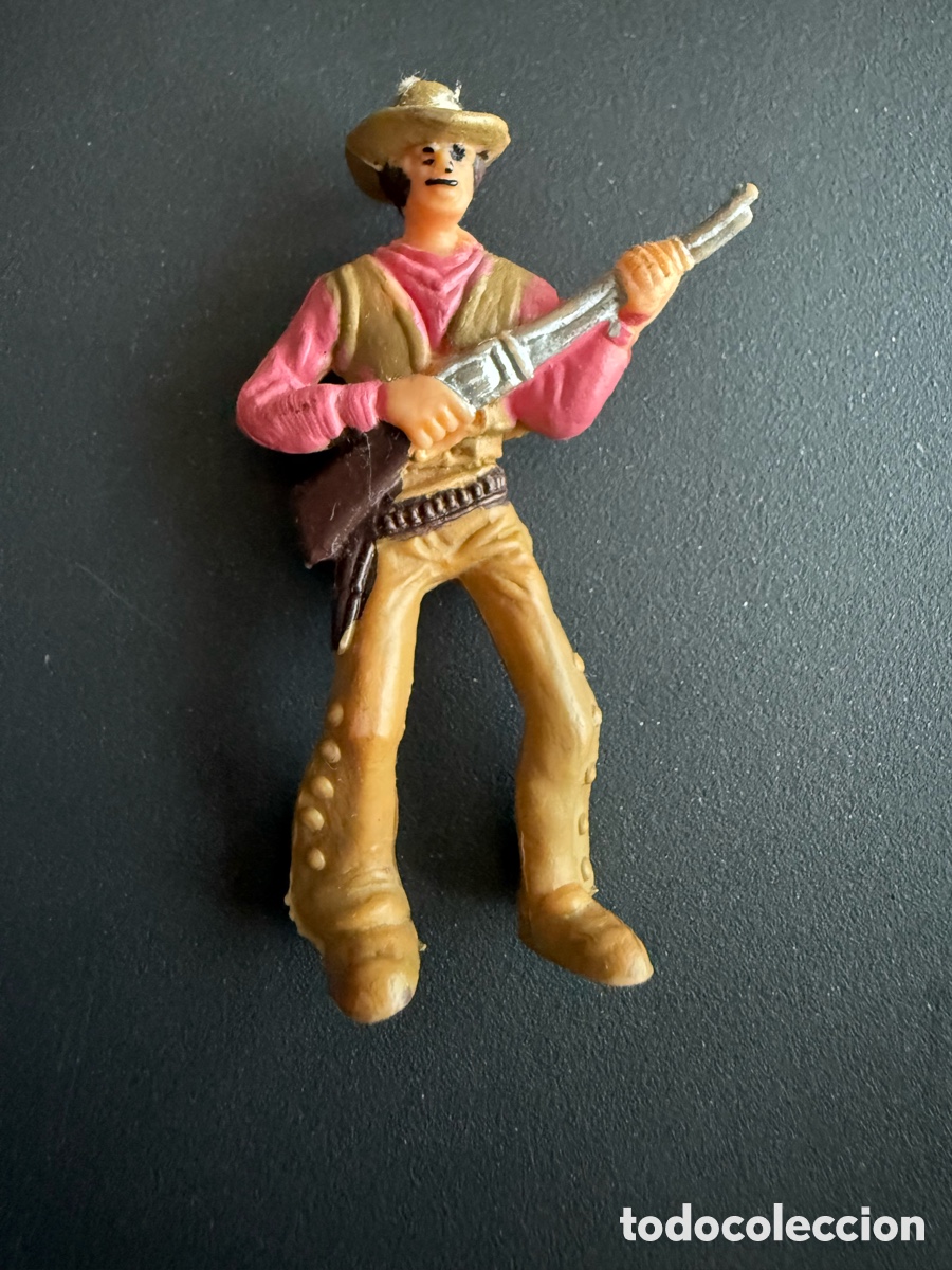 Figuras de goma y PVC: COMANSI Figura Goma. COWBOY