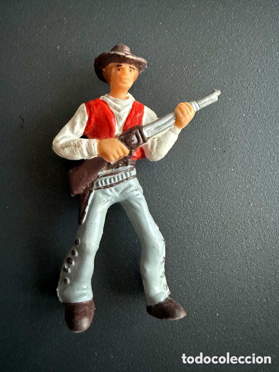 Figuras de goma y PVC: COMANSI. Figura Goma. COWBOY