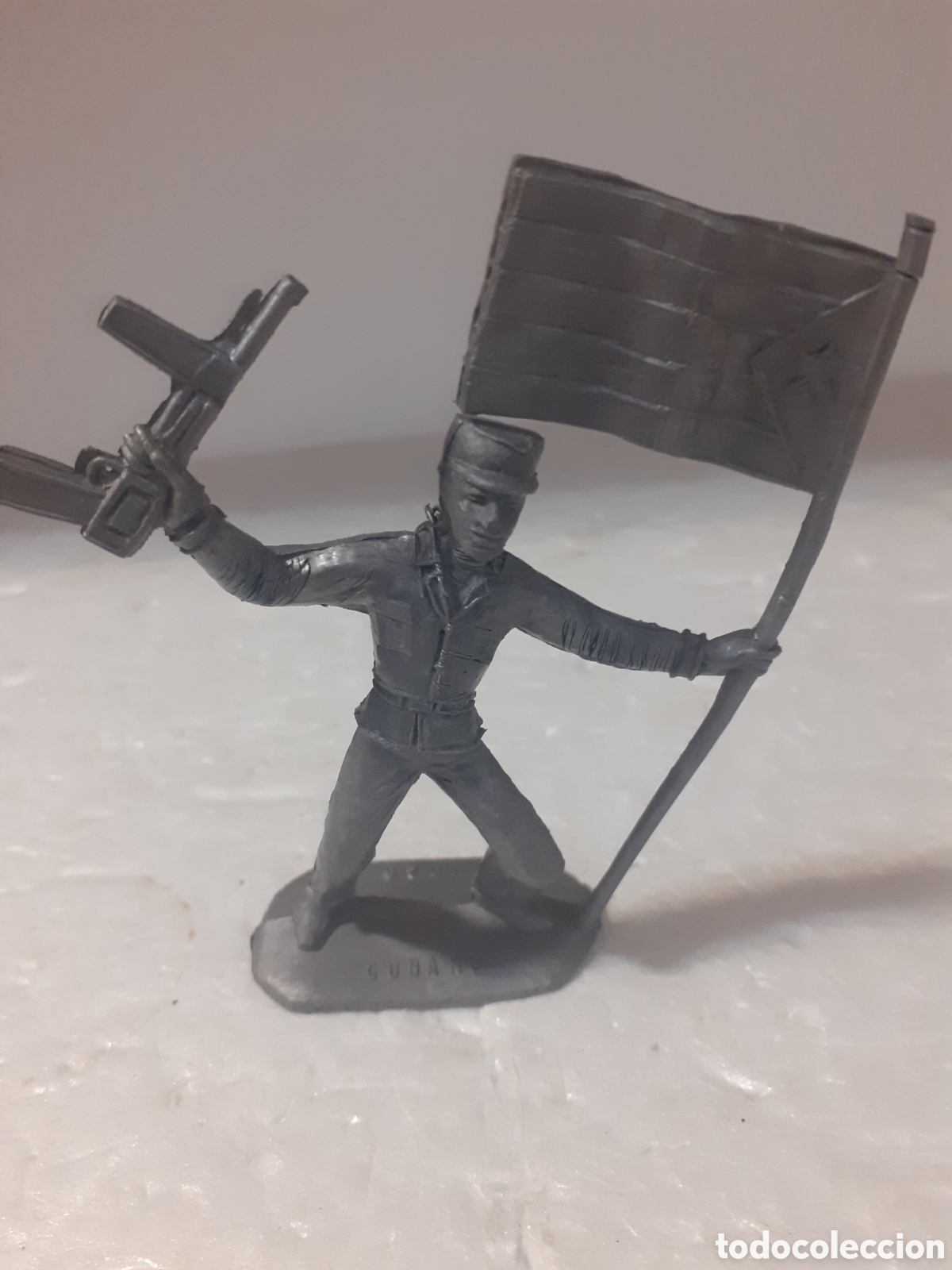 Figuras de goma y PVC: FIGURA ABANDERADO CUBANO PLASTICO COMANSI REMASA JECSAN
