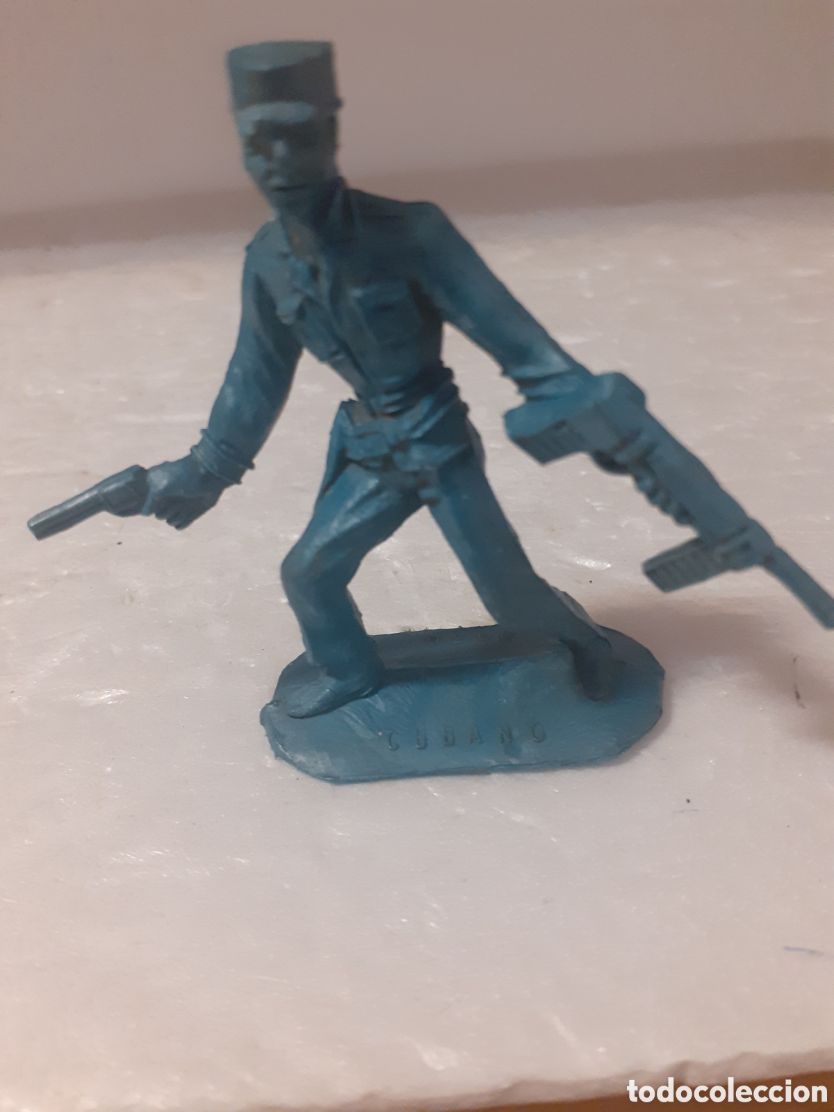 Figuras de goma y PVC: FIGURA SOLDADO CUBANO PLASTICO COMANSI?JECSAN,REAMSA