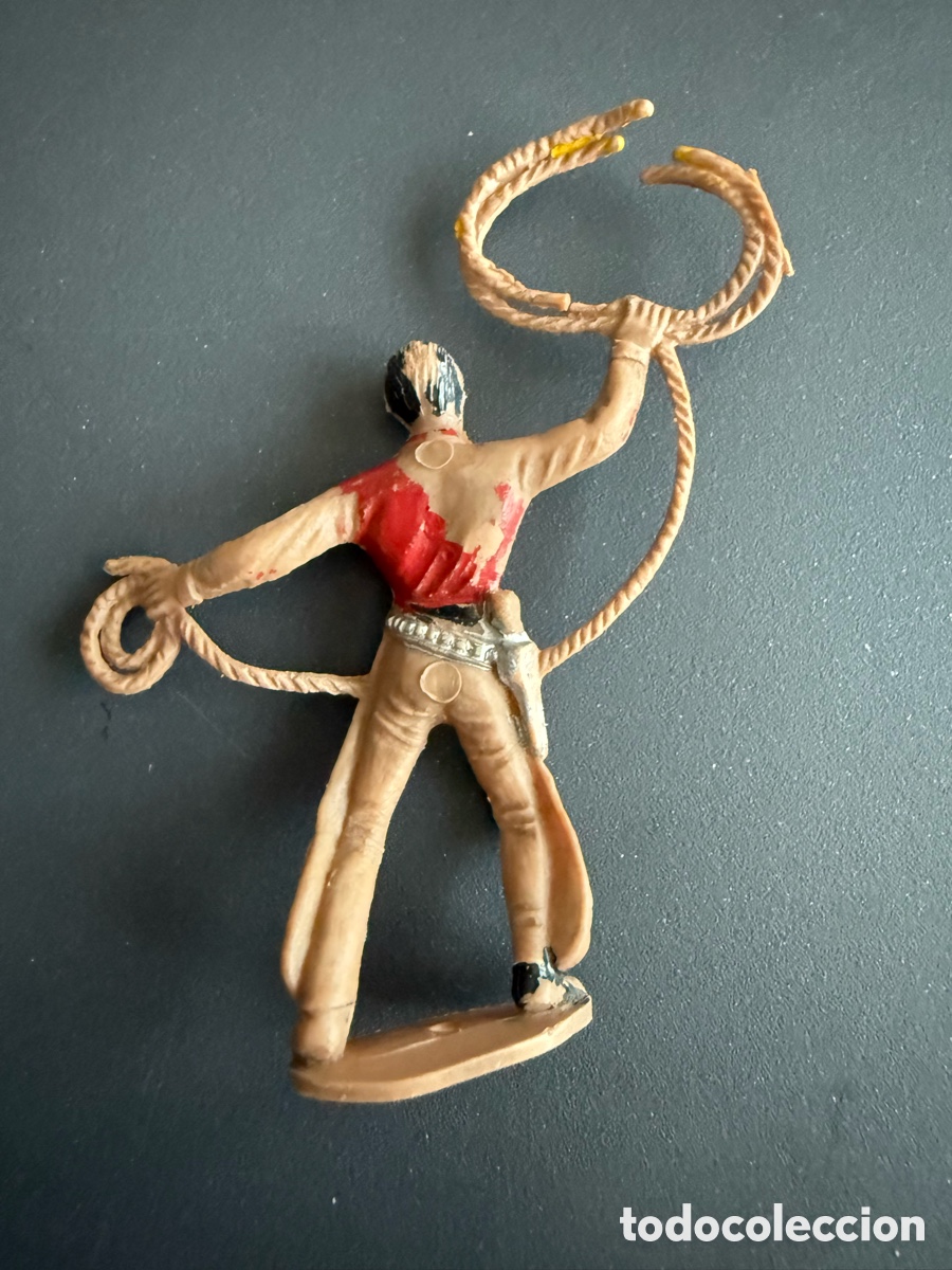 Figuras de goma y PVC: COMANSI VAQUERO CON LAZO - Foto 2