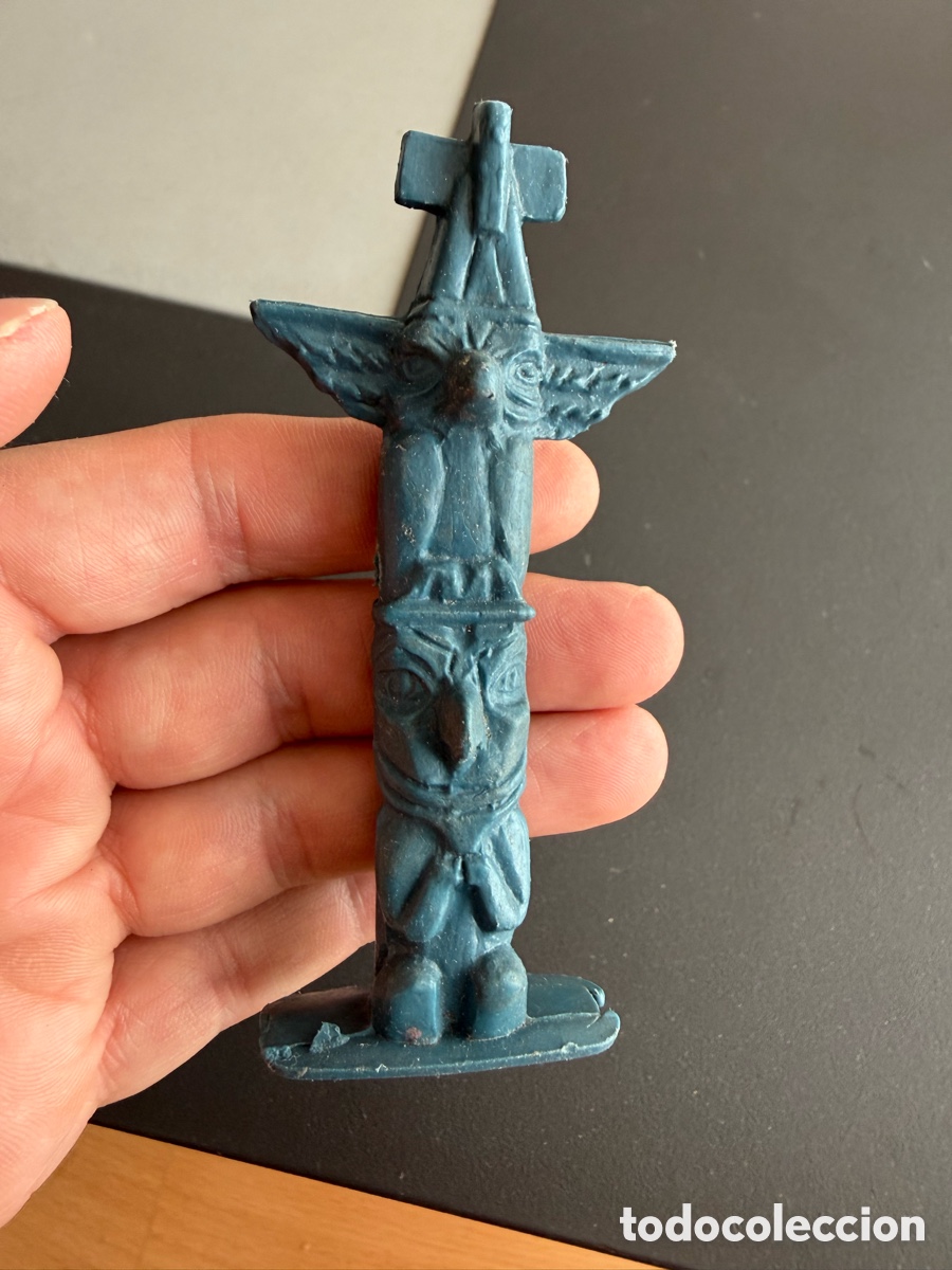 Figuras de goma y PVC: COMANSI. T&Oacute;TEM INDIO. Primera &Eacute;poca - Foto 3