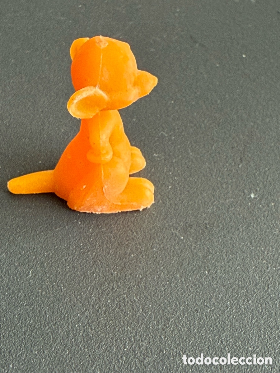 Figuras de goma y PVC: DUNKIN. CANGURO BOXEADOR. Naranja - Foto 3