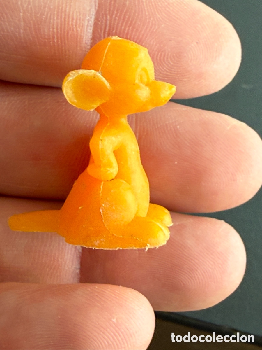 Figuras de Borracha e PVC: DUNKIN. CANGURO BOXEADOR. Naranja