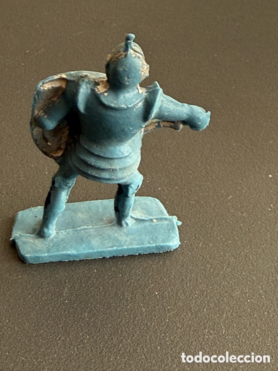 Figuras de goma y PVC: JECSAN. CABALLERO MEDIEVAL - Foto 2