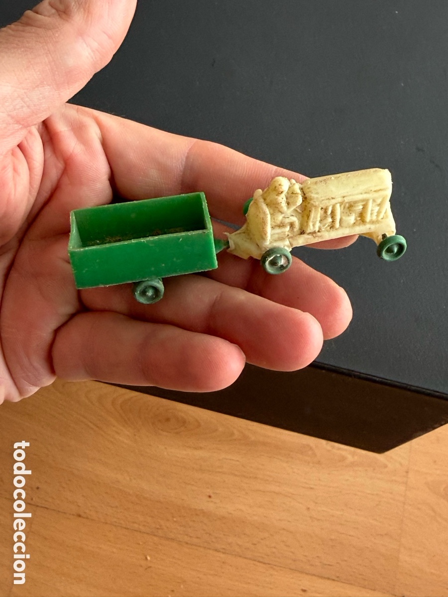 Figuras de goma y PVC: TRACTOR. PL&Aacute;STICO INFLADO. con Remolque. KIOSKO - Foto 3