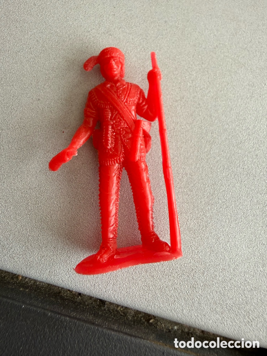 Figuras de goma y PVC: FIGURA DE PLASTICO, DANIEL BONE, DAVI CROCKETT, - Foto 2